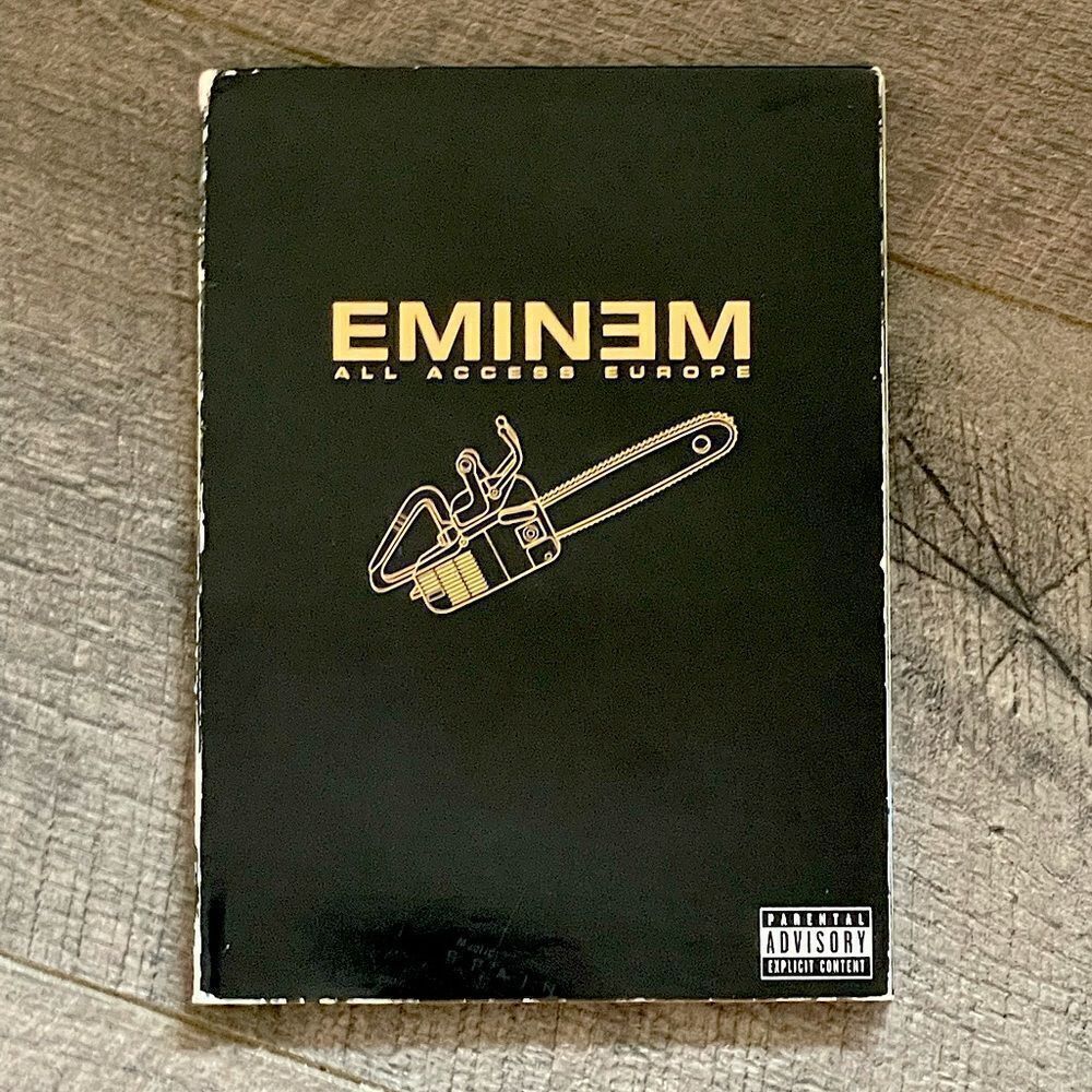 Eminem All-Access Europe 2002 DVD.